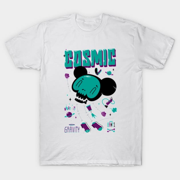 Cosmic gravity T-Shirt by Baxtr